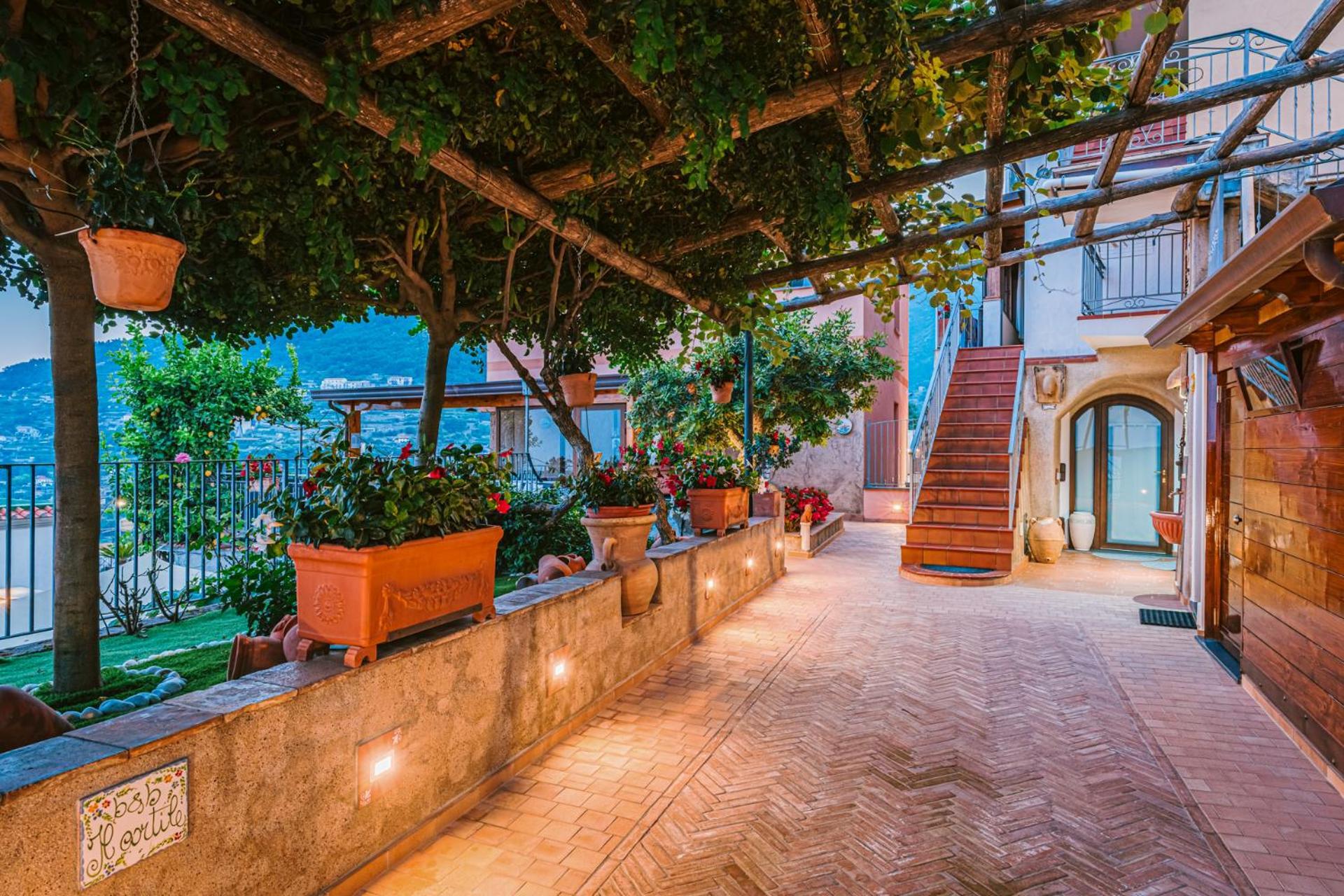 B&B Il Cortile Ravello Exteriör bild